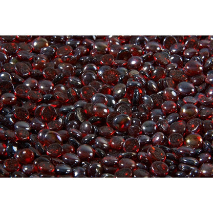 40 lbs. Reflective Tempered Fire Glass Gems