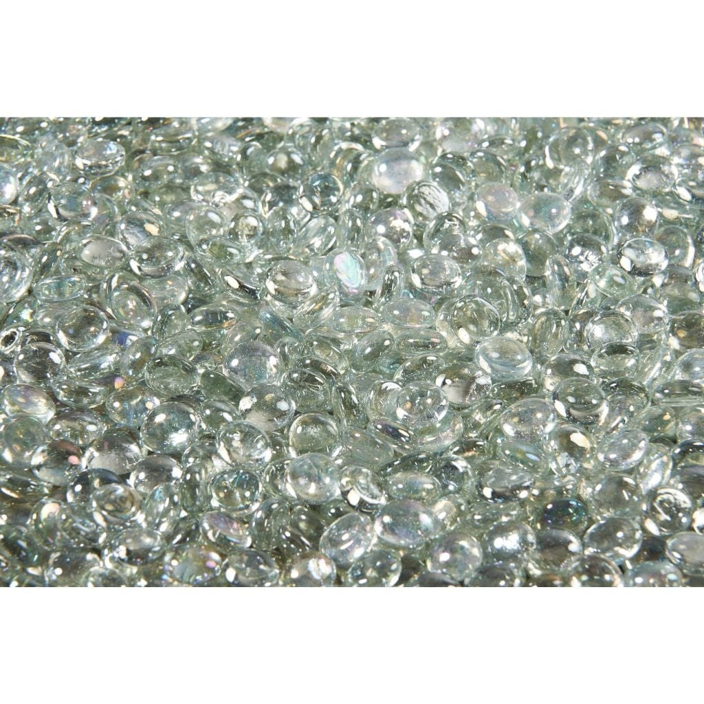 40 lbs. Reflective Tempered Fire Glass Gems