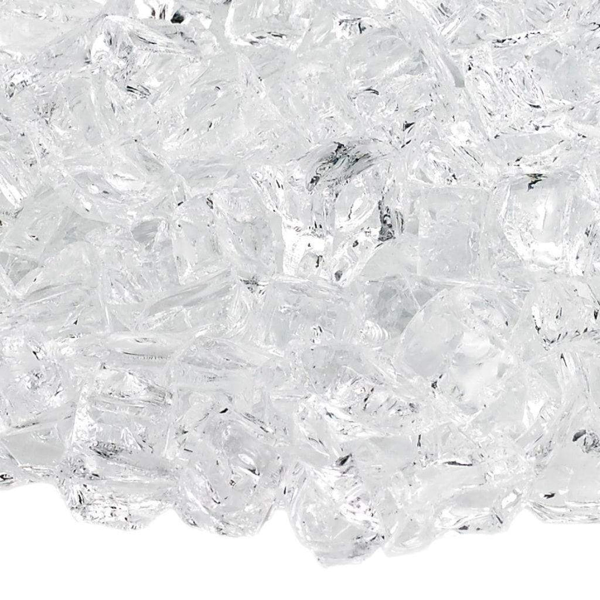 5 Lbs. Diamond Crystal Large Reflective Crushed Glass Media