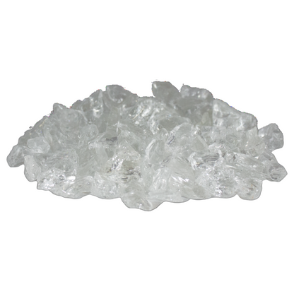 5 Lbs. Diamond Crystal Large Reflective Crushed Glass Media