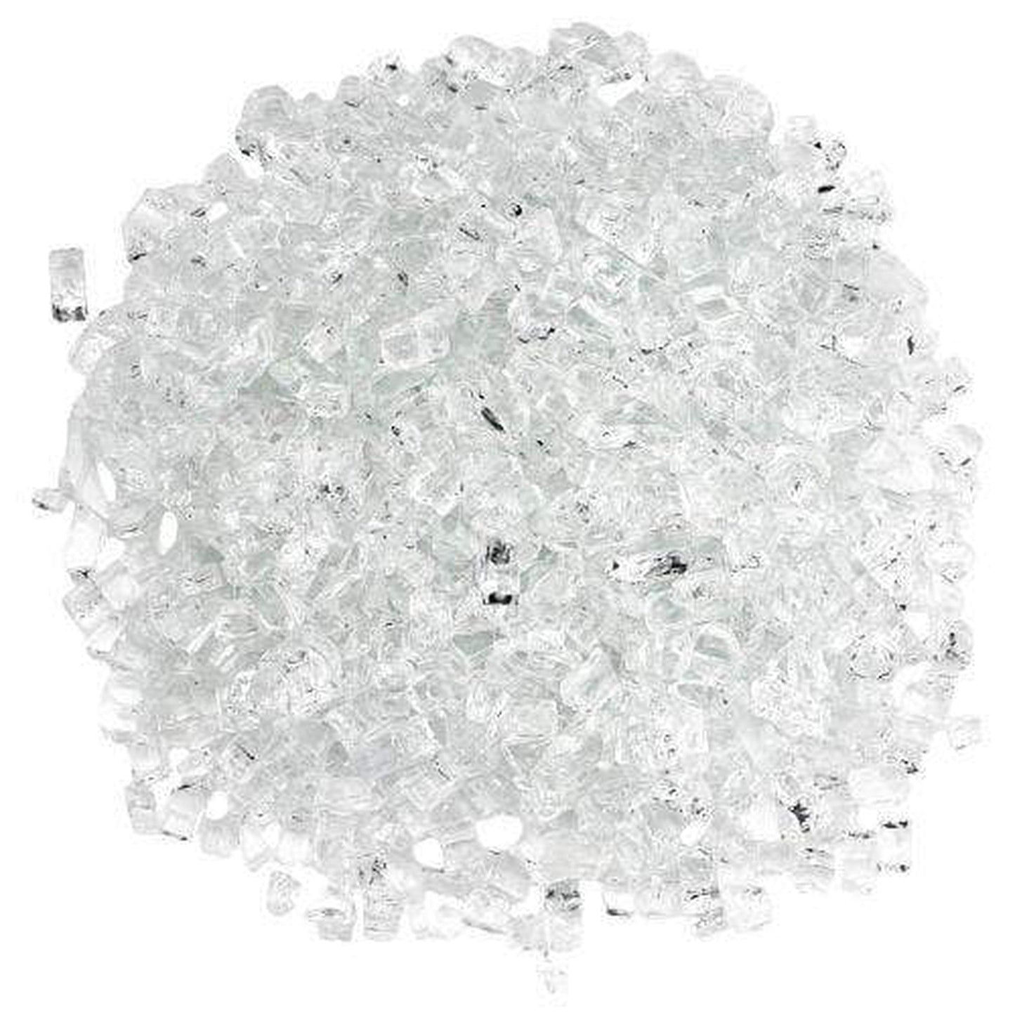 5 Lbs. Diamond Crystal Large Reflective Crushed Glass Media