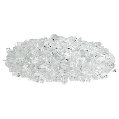 5 Lbs. Diamond Crystal Large Reflective Crushed Glass Media