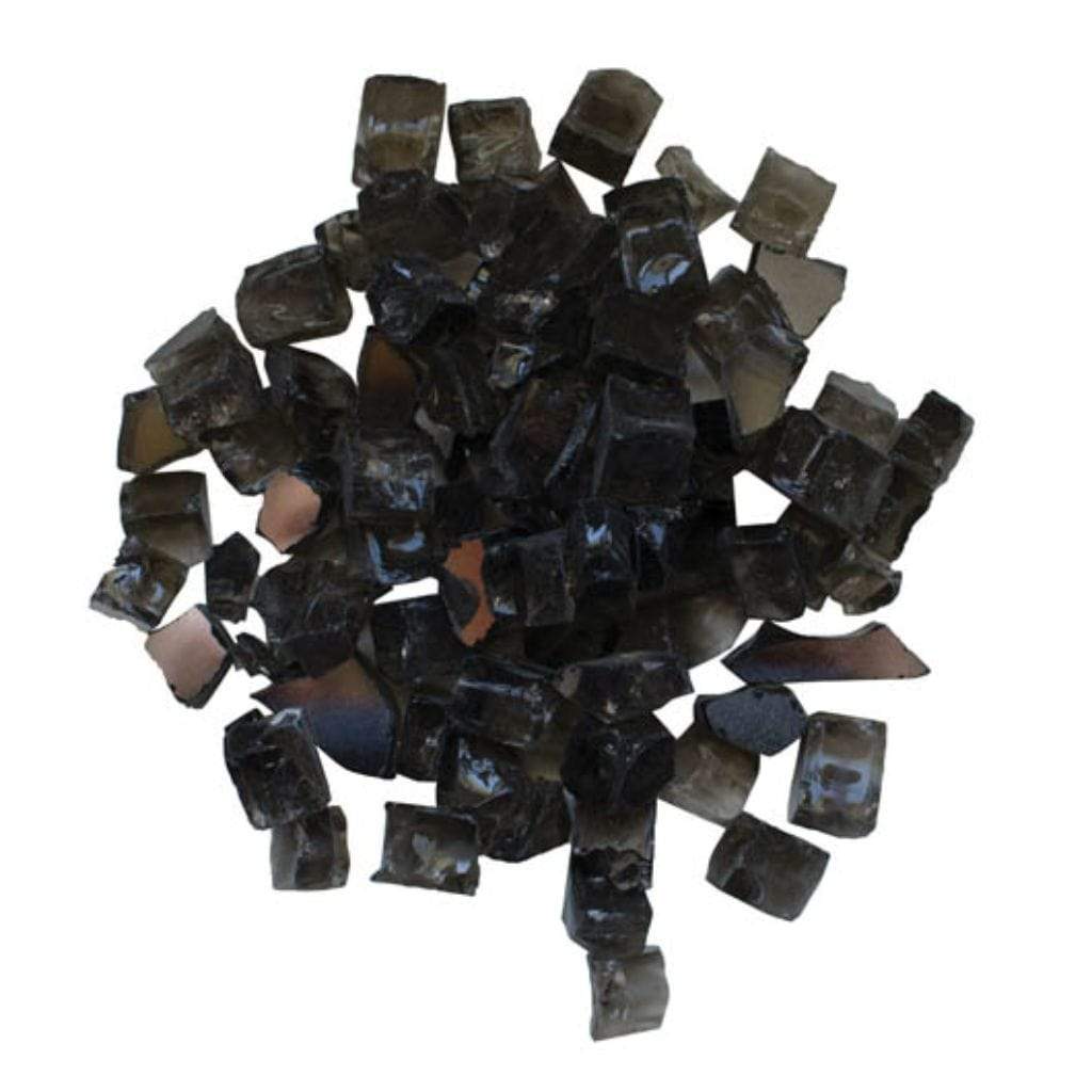 5 lbs. Decorative Reflective Fire Glass Media