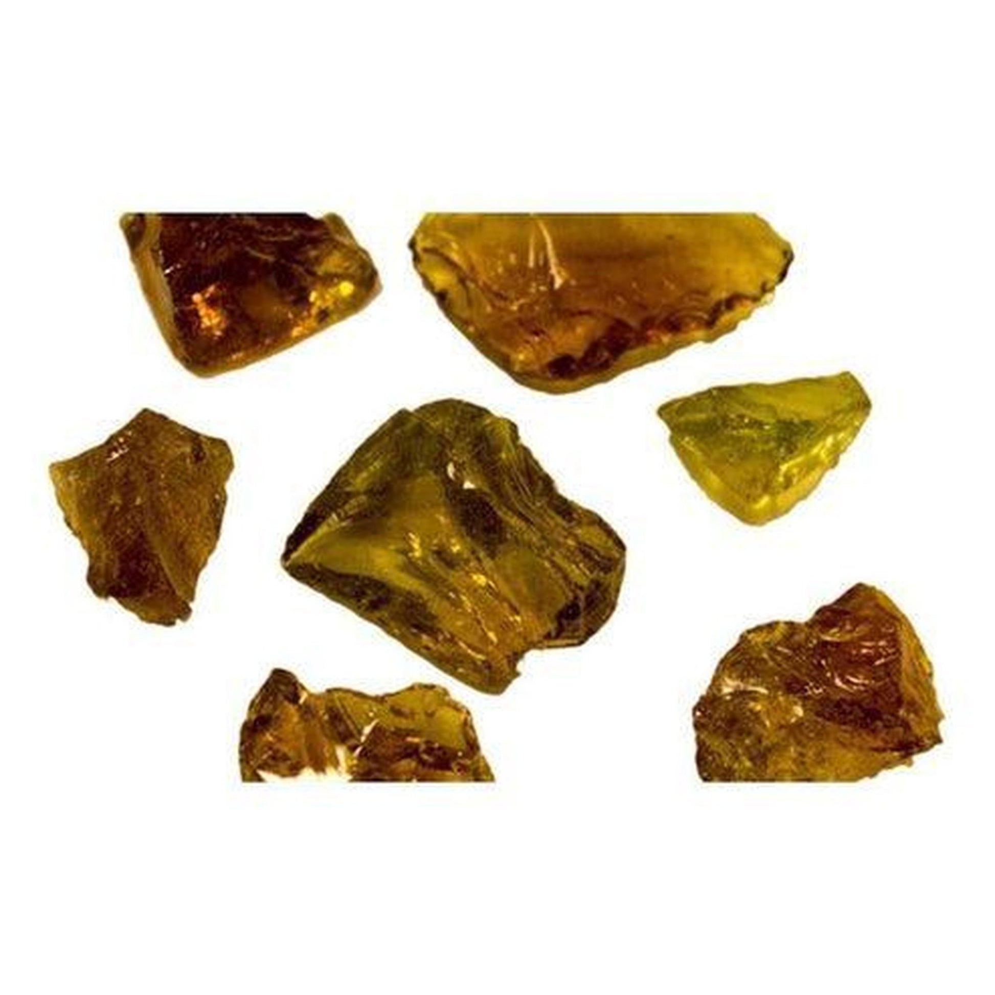 5 lbs. Reflective Tempered Fire Glass Gems