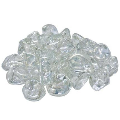 5 lbs. Reflective Tempered Fire Glass Gems