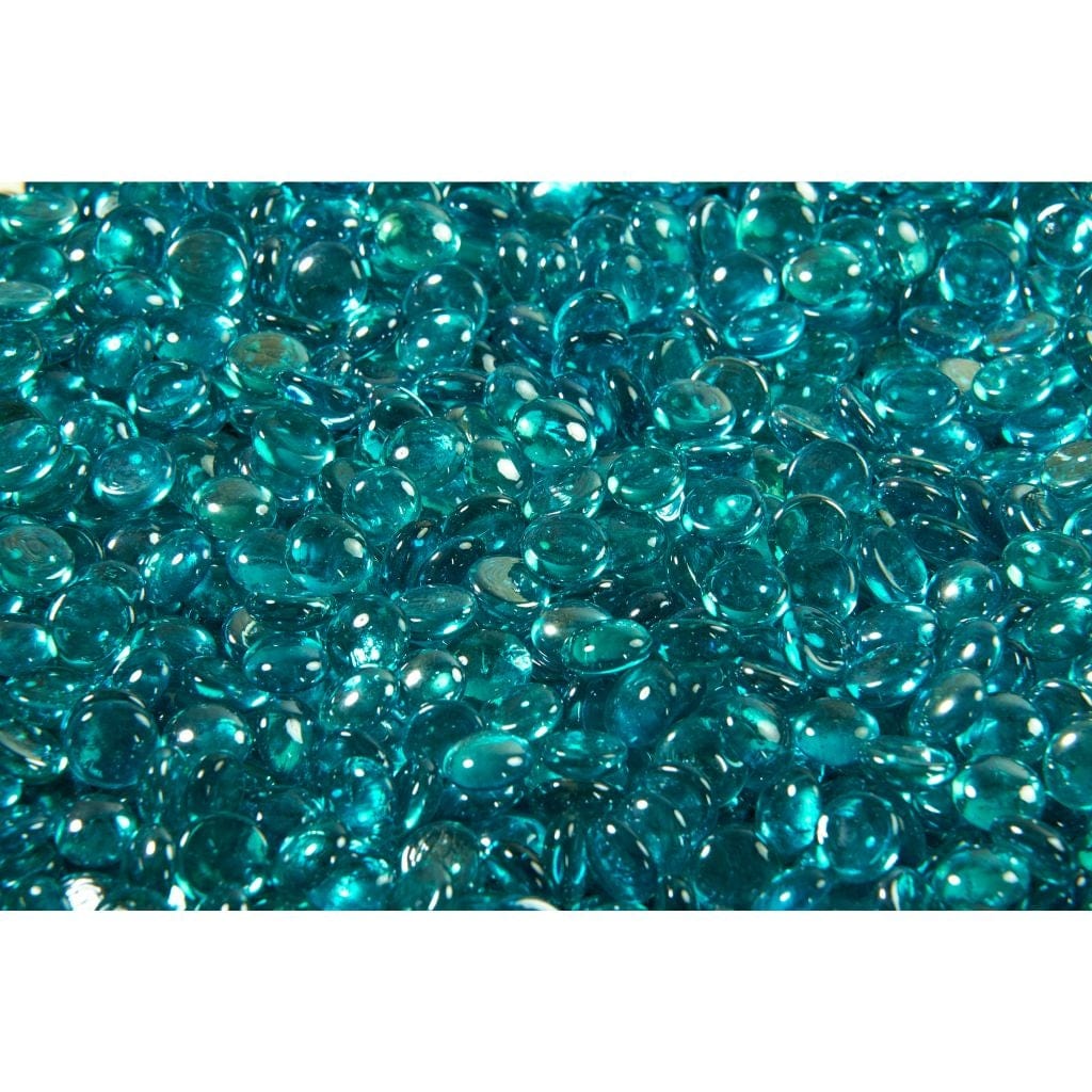 40 lbs. Reflective Tempered Fire Glass Gems