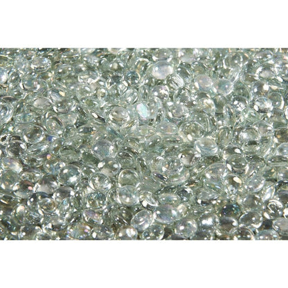 40 lbs. Reflective Tempered Fire Glass Gems
