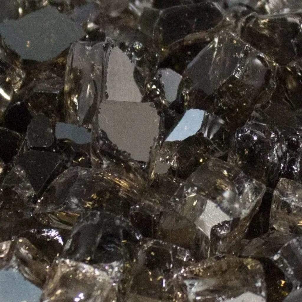 50 Lbs. Large Reflective Fire Glass