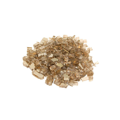 50 lb. Package of Bronze Reflective Fyre Glass Media