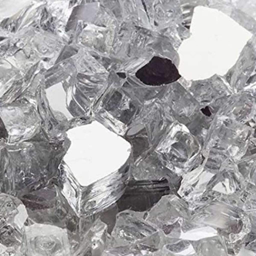 60 Lbs. Large Reflective Fire Glass