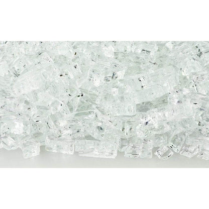 7.5 lb. Reflective Decorative Crushed Glass Media Accessory (Covers 3 sq. ft)