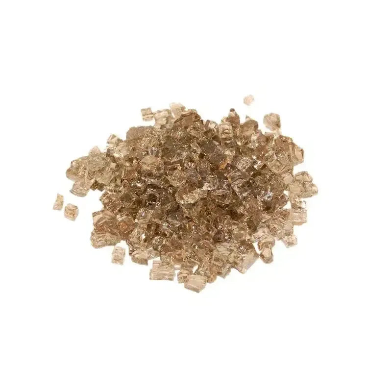 80 lb. Package of Bronze Non-Reflective Fyre Glass Media