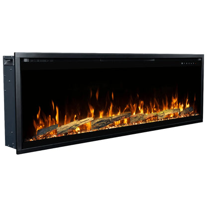 Touchstone Sideline Elite Pro 60" Smart Recessed Electric Fireplace