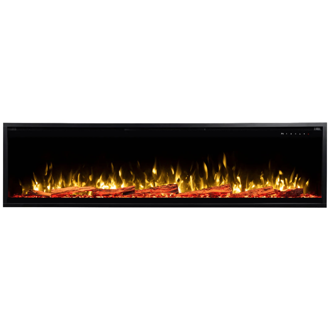 Touchstone Sideline Elite Pro 72" Smart Recessed Electric Fireplace