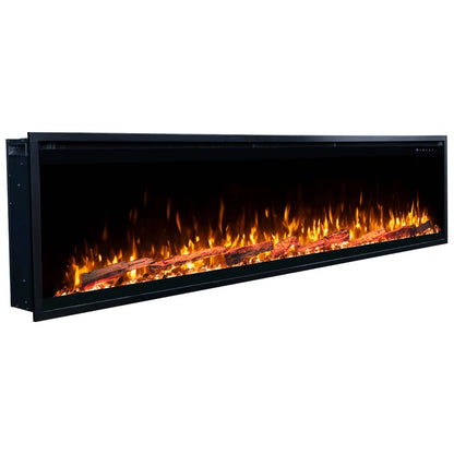 Touchstone Sideline Elite Pro 84" Smart Recessed Electric Fireplace
