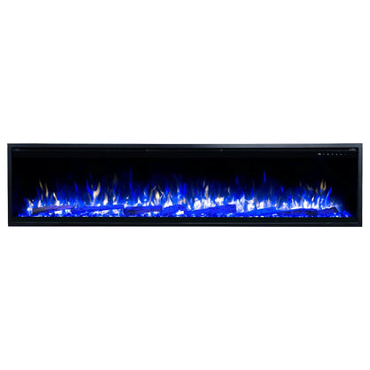Touchstone Sideline Elite Pro 84" Smart Recessed Electric Fireplace