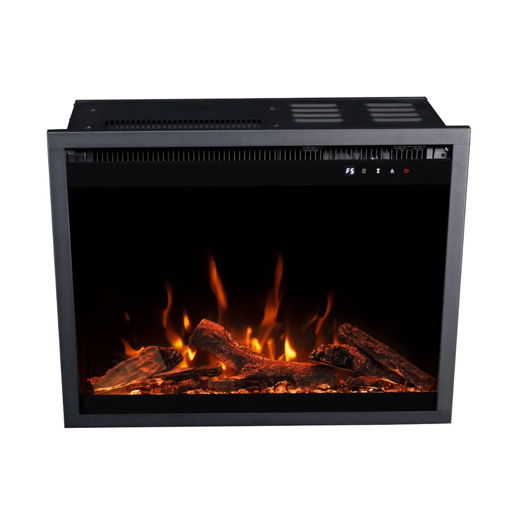 Touchstone Fireplug Pro 24" Smart Electric Fireplace Insert With Fire Crackle Sound