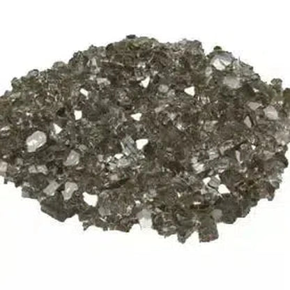 9 Lbs. Bronze Reflective Crushed Fire Glass Media