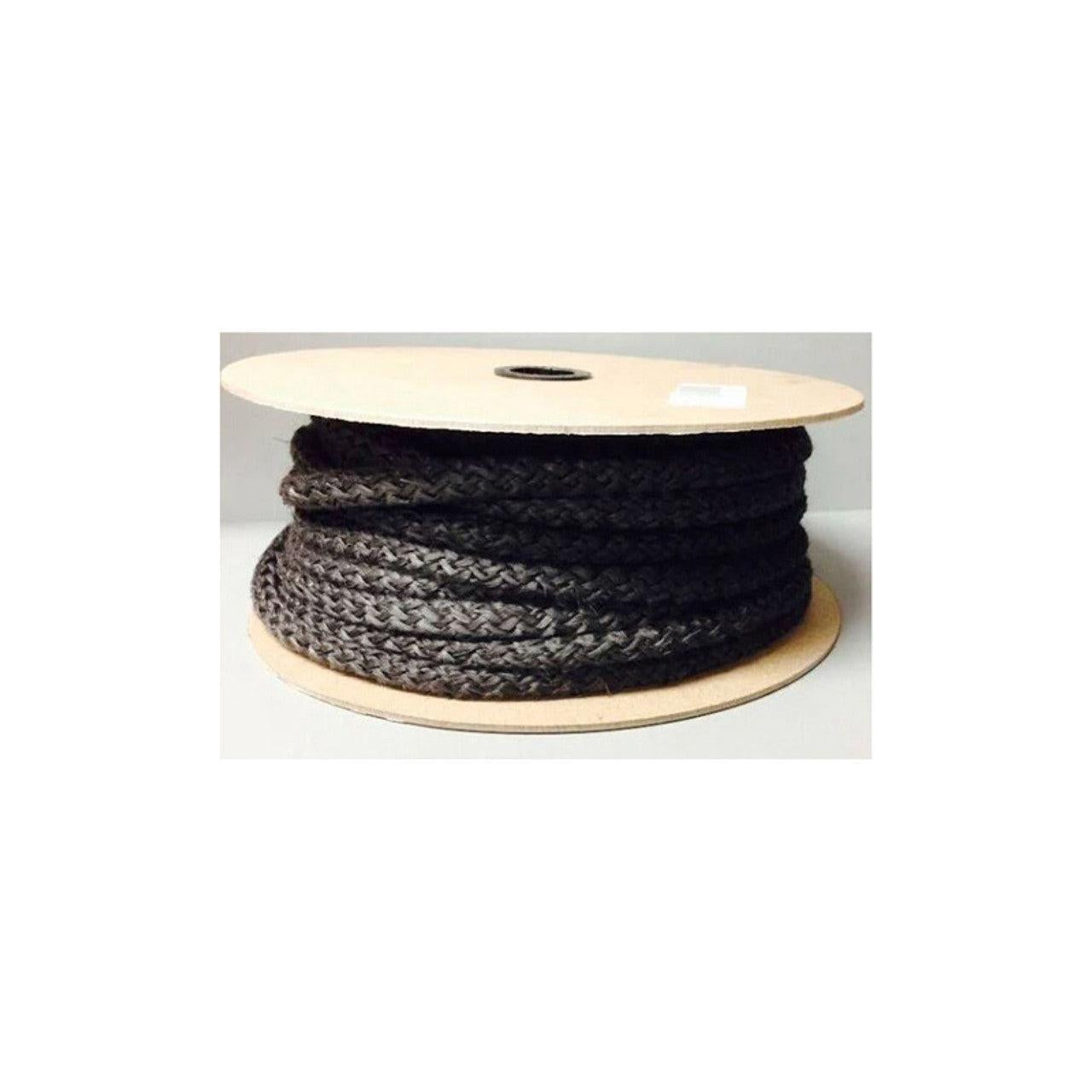 AW Perkins 1/2" X 88' Round Black Stove Gasket
