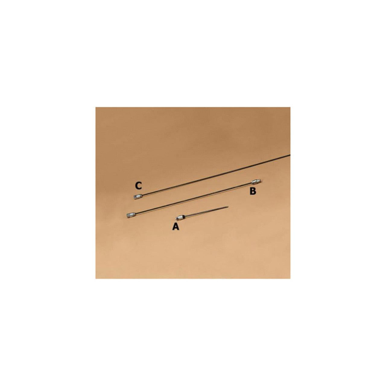 AW Perkins 1/4" X 2.5' OSR25 Foot Steel Rod