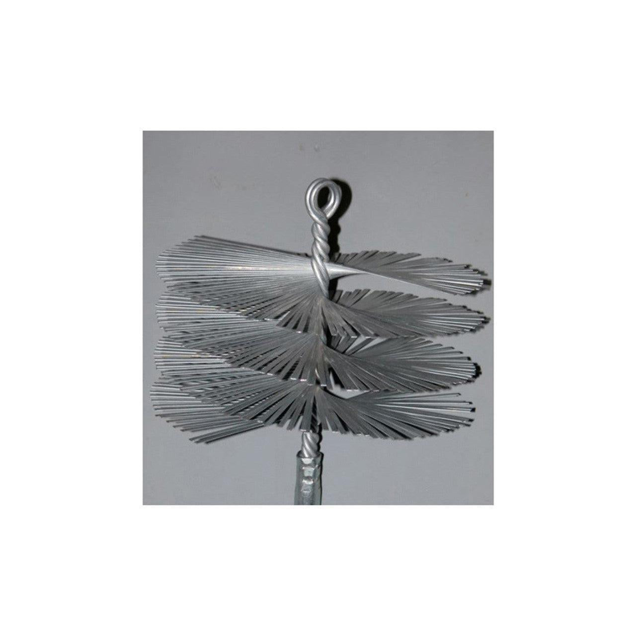 AW Perkins 8" RBFBFW-8 3/8" NPT Round Flat Wire Brush