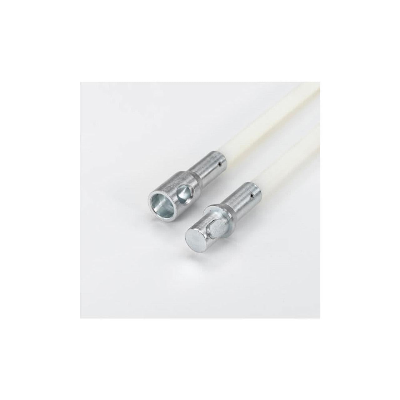AW Perkins ButtonLok 1/2" X 5' Nylon 1250 Superflex Chimney Cleaning Rod