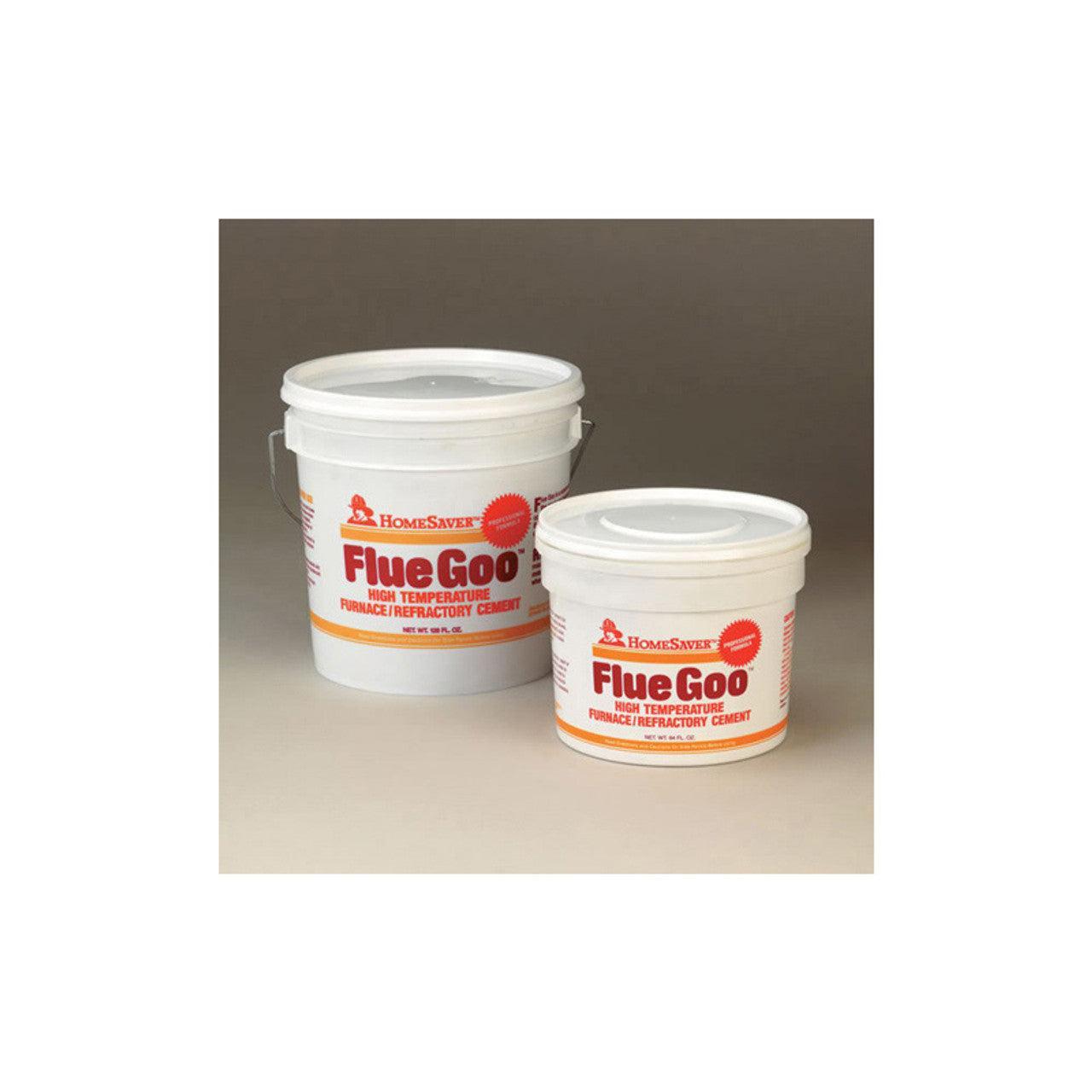 AW Perkins HomeSaver 1 Gallon Buff 3611B Tub Pre-Mixed Flue Goo Furnace / Refractory Cement