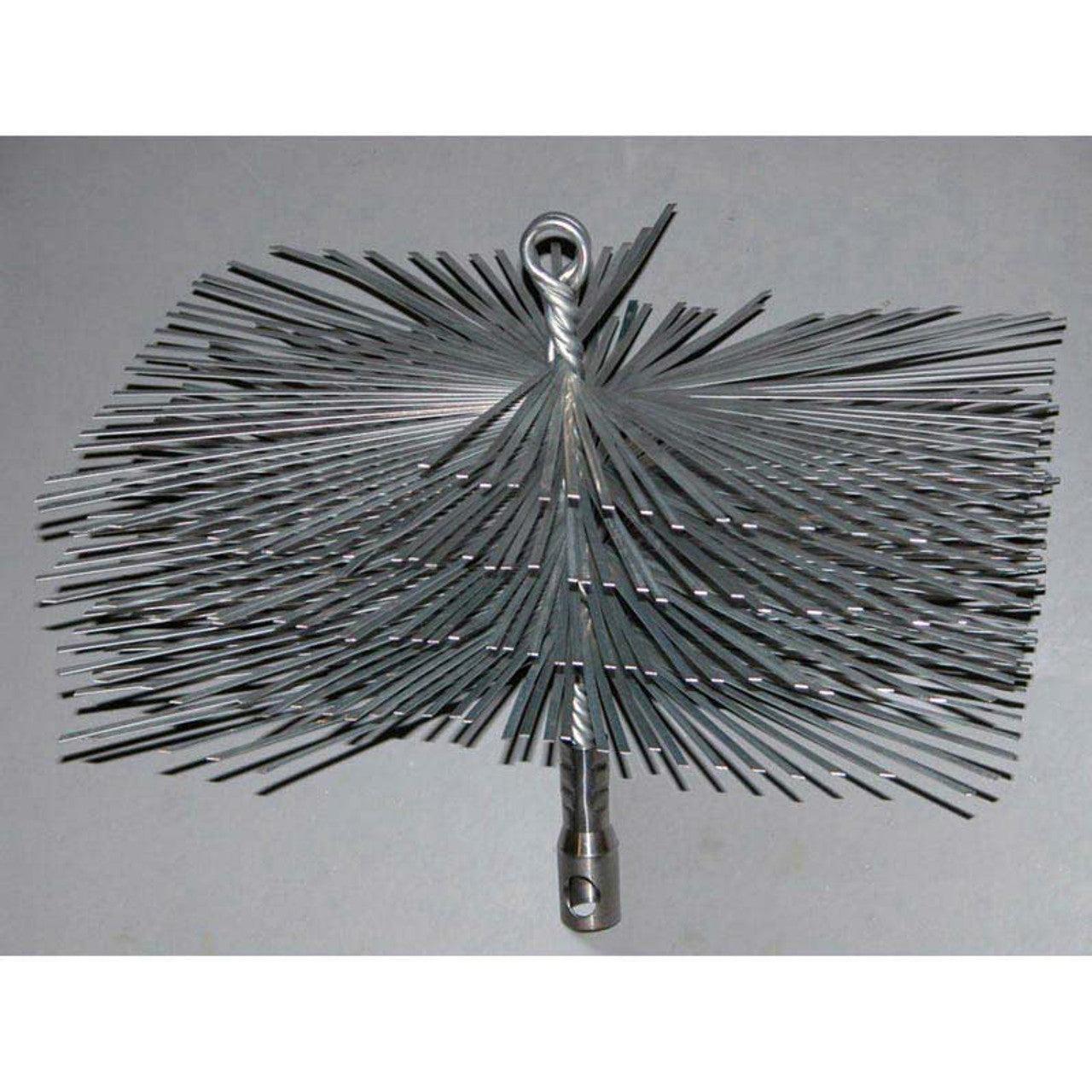 AW Perkins RoVac 12" X 16" HF1216B Rectangular ButtonLok Hd Flat Wire Chimney Brush