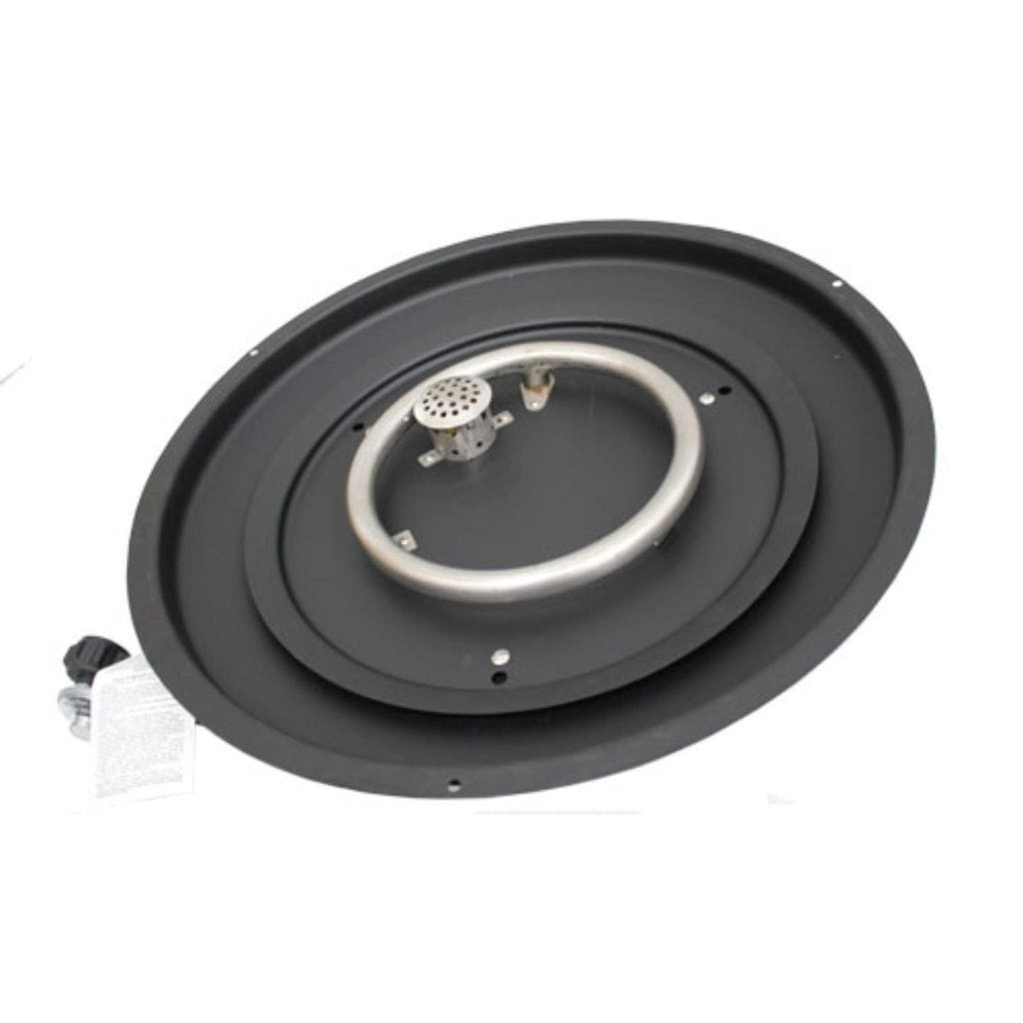 AZ Patio 22" Matte Black - Round Firepit Burner