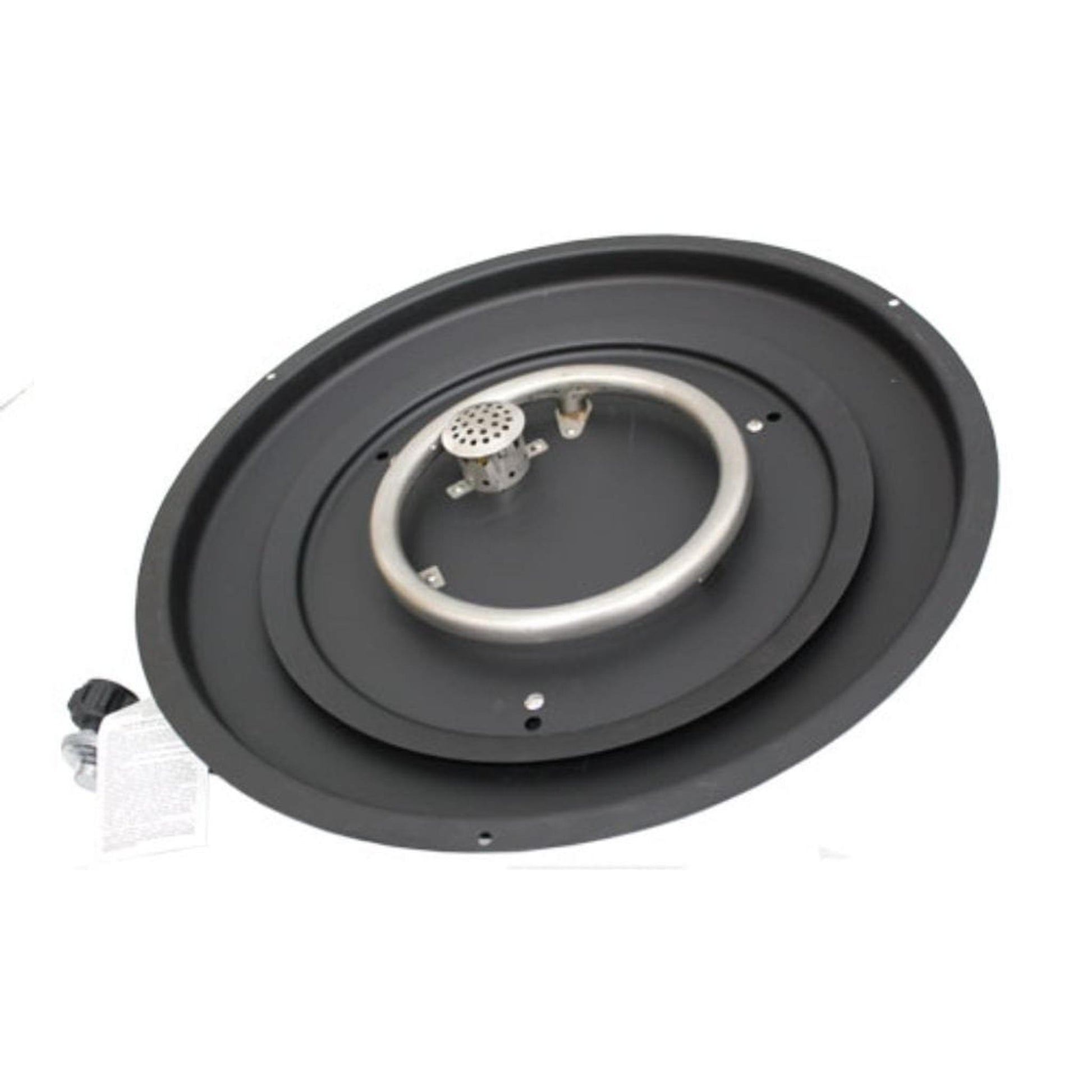 AZ Patio 22" Matte Black - Round Firepit Burner