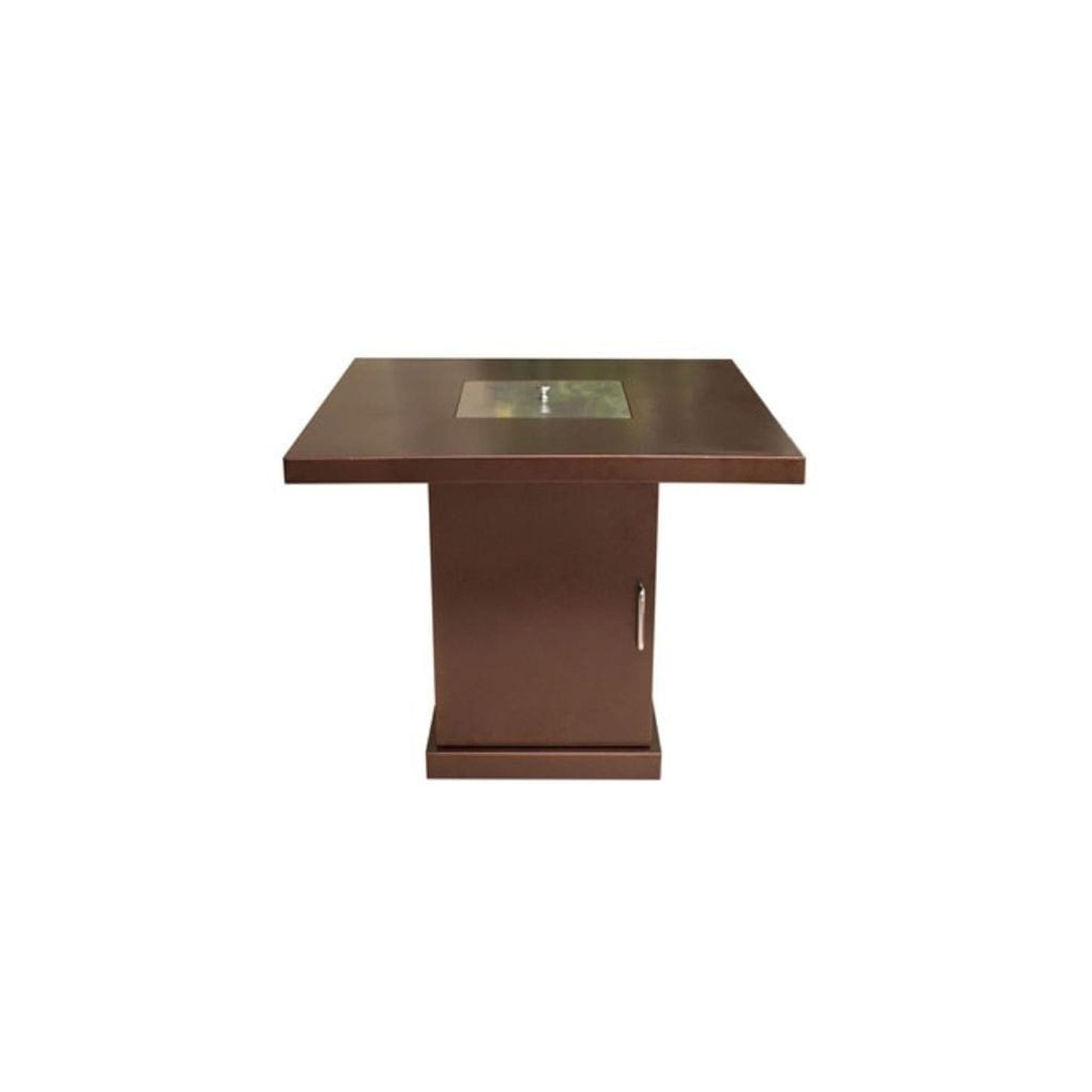 AZ Patio 30" Hammered Bronze Propane Fire Pit