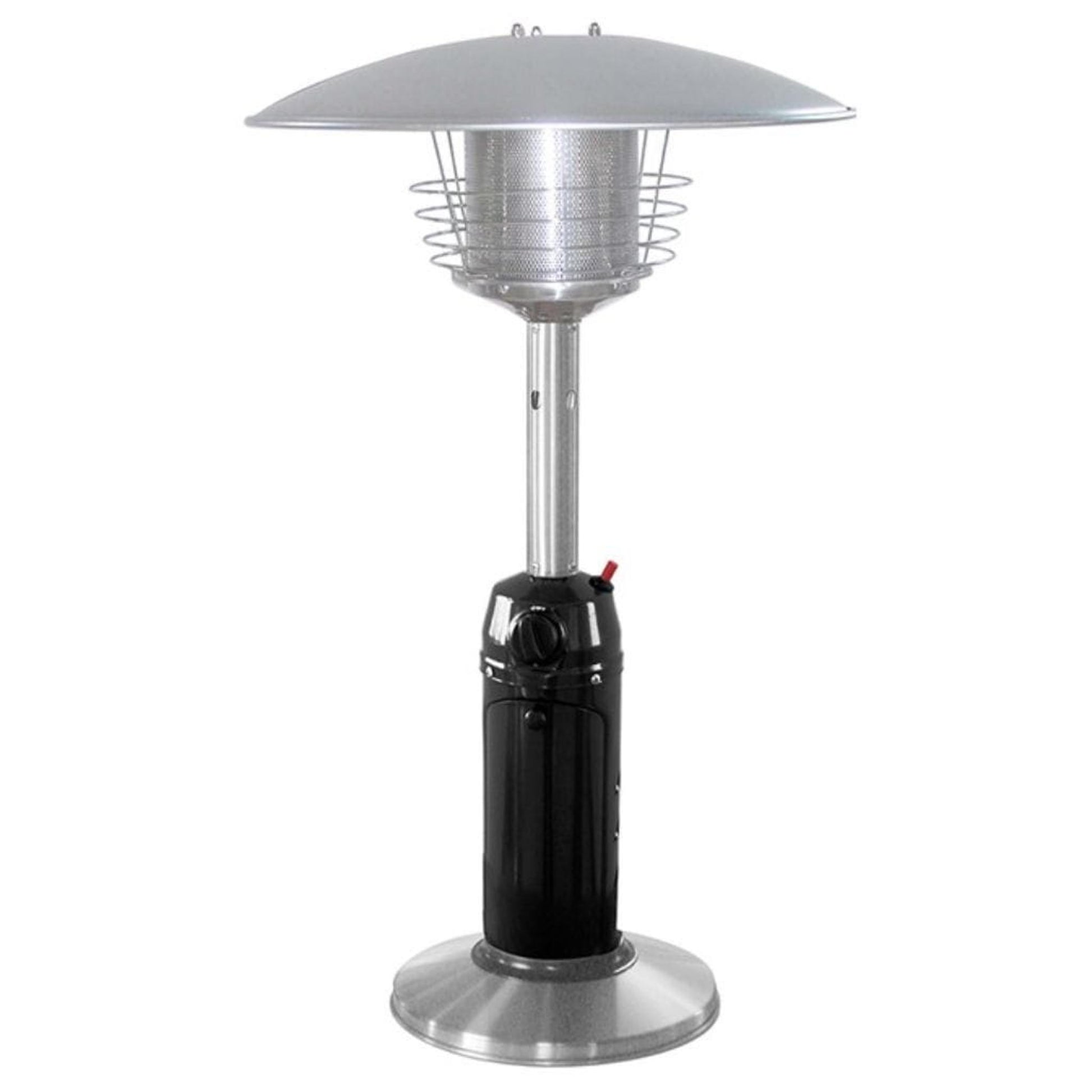AZ Patio 38" Black / Stainless Steel Portable Heater