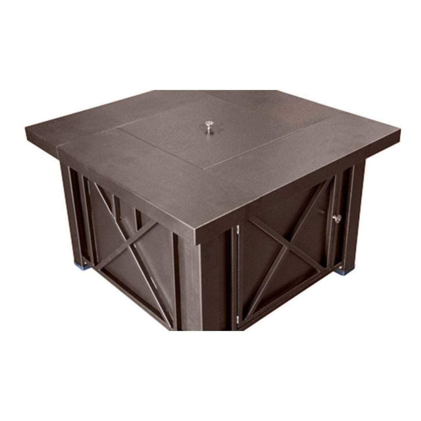 AZ Patio 38" Bronze Finish Propane Decorative Fire Pit