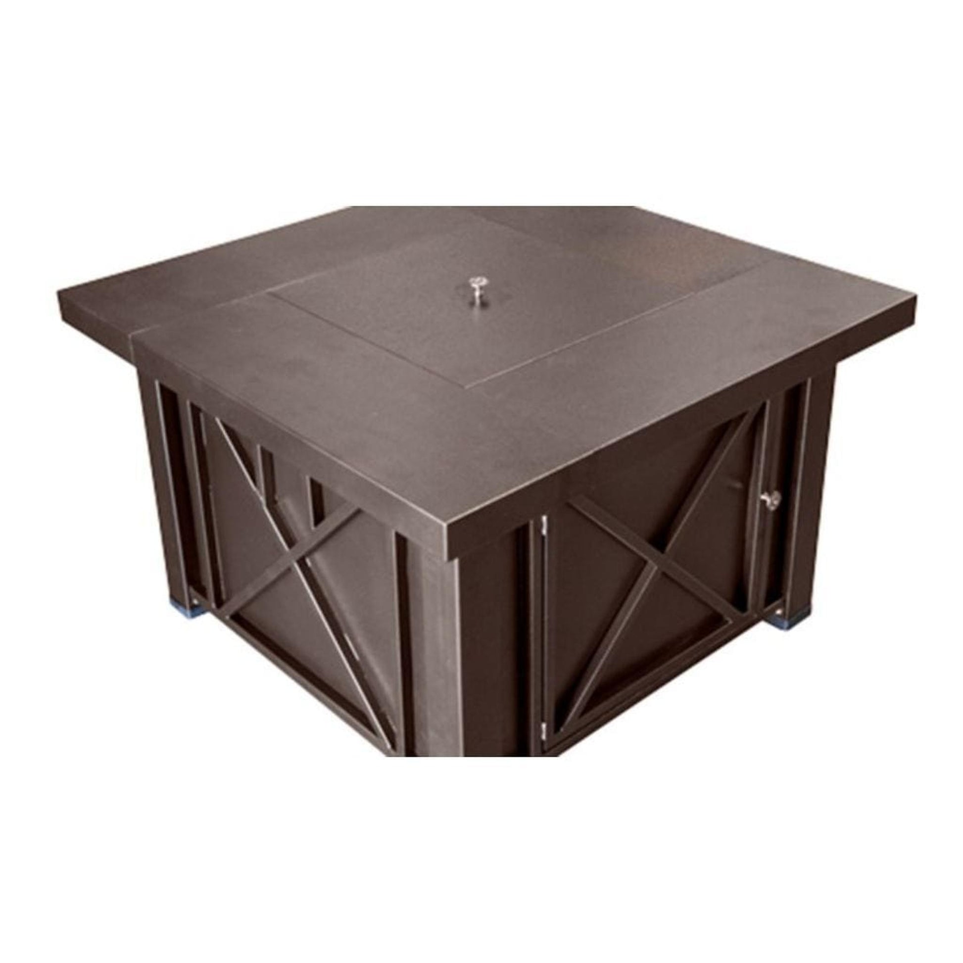 AZ Patio 38" Bronze Finish Propane Decorative Fire Pit