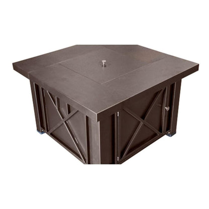 AZ Patio 38" Bronze Finish Propane Decorative Fire Pit