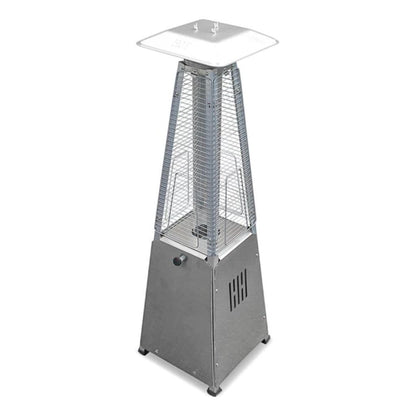 AZ Patio 39" Stainless Steel Tabletop Non-Reflective Quartz Glass Tube Heater
