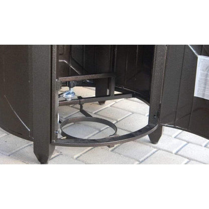 AZ Patio 45" Bronze Aluminum Hammered Hexagon Fire Pit
