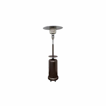 AZ Patio Black-Bronze-Silver-Stainless Steel Hiland Tall Heater Wheel Assembly
