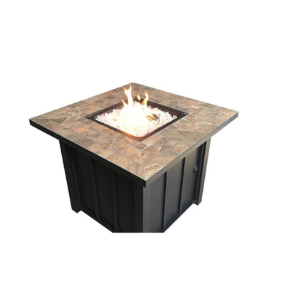 AZ Patio Heaters 30" Square Tile Top Fire Pit