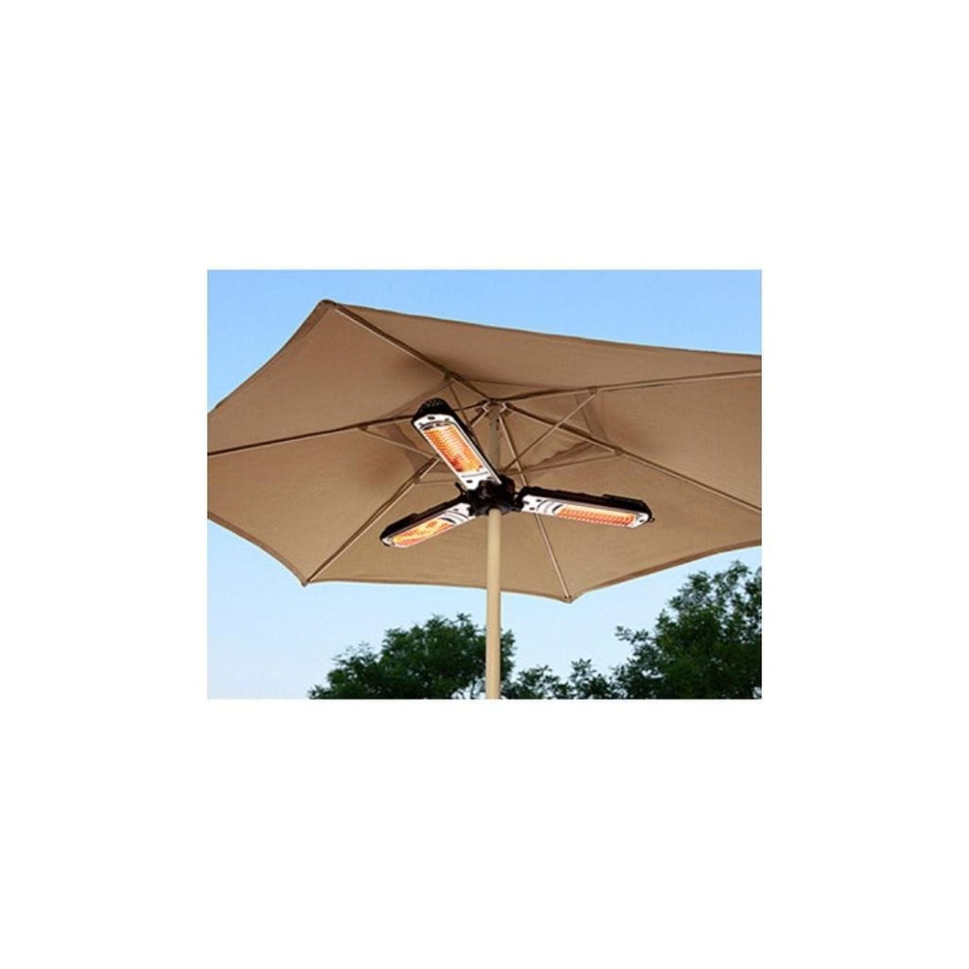 electric patio parasol umbrella heater AZ Patio Heaters 40" Parasol Electric – US Fireplace Store