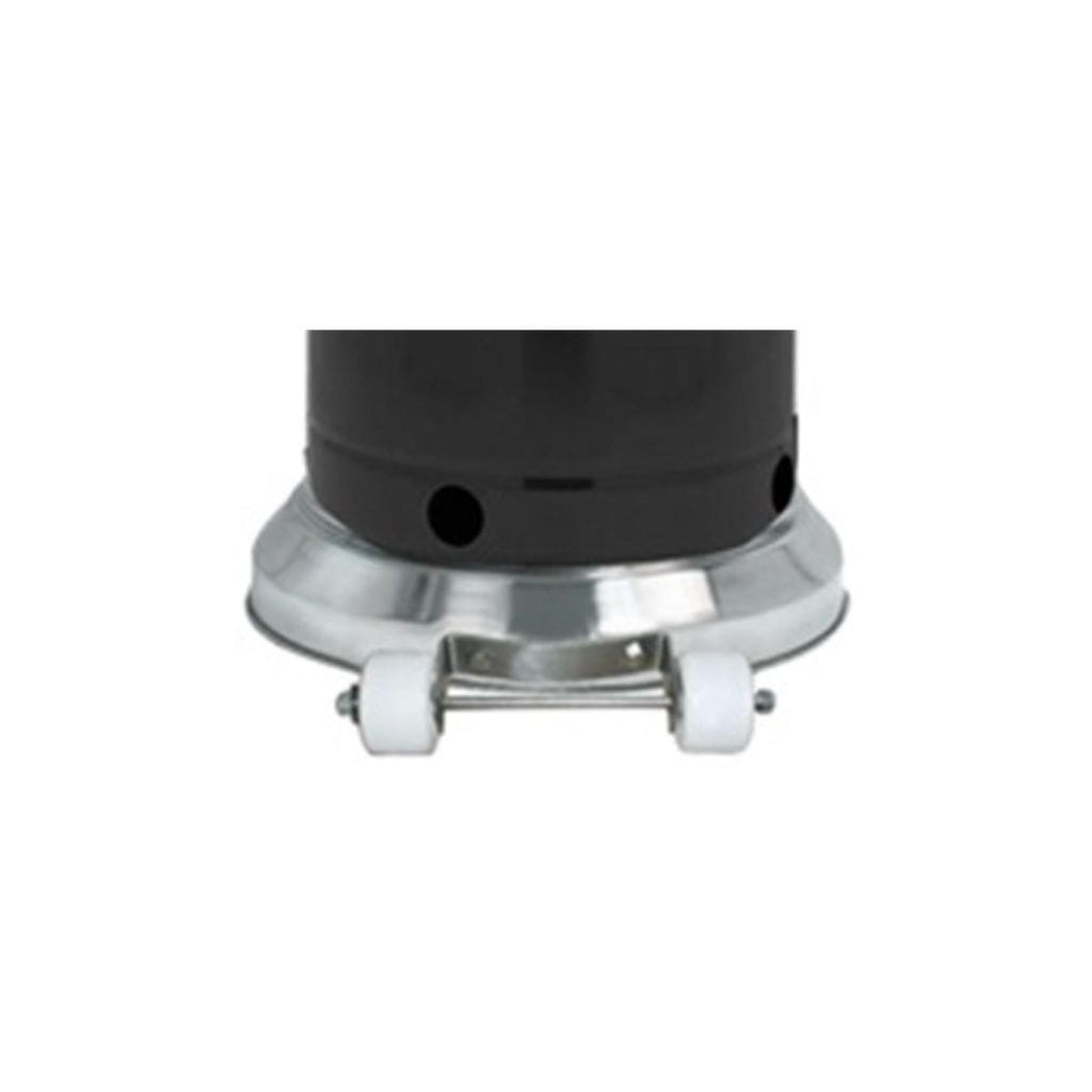 AZ Patio Heaters 87" Stainless Steel/Black with Table