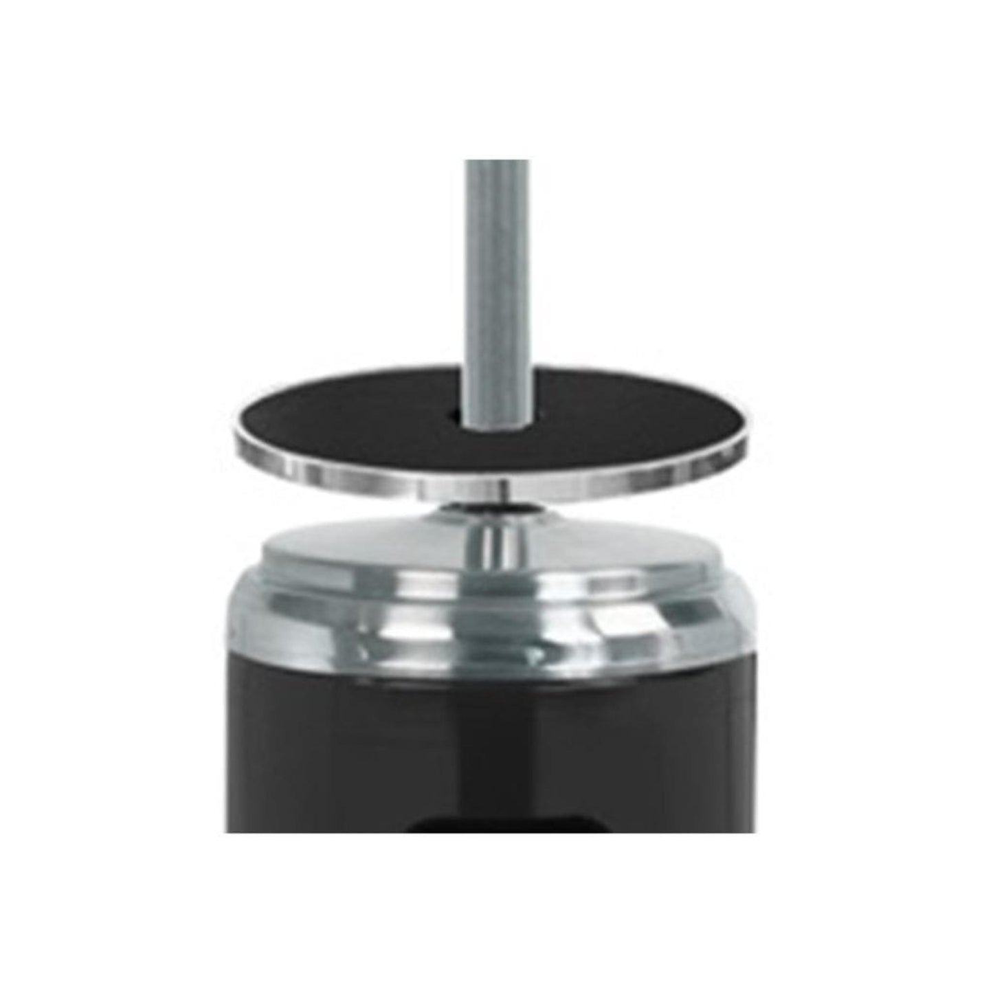 AZ Patio Heaters 87" Stainless Steel/Black with Table