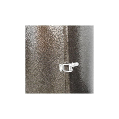 AZ Patio Heaters 87" Tall Outdoor with Metal Table in Hammered Bronze