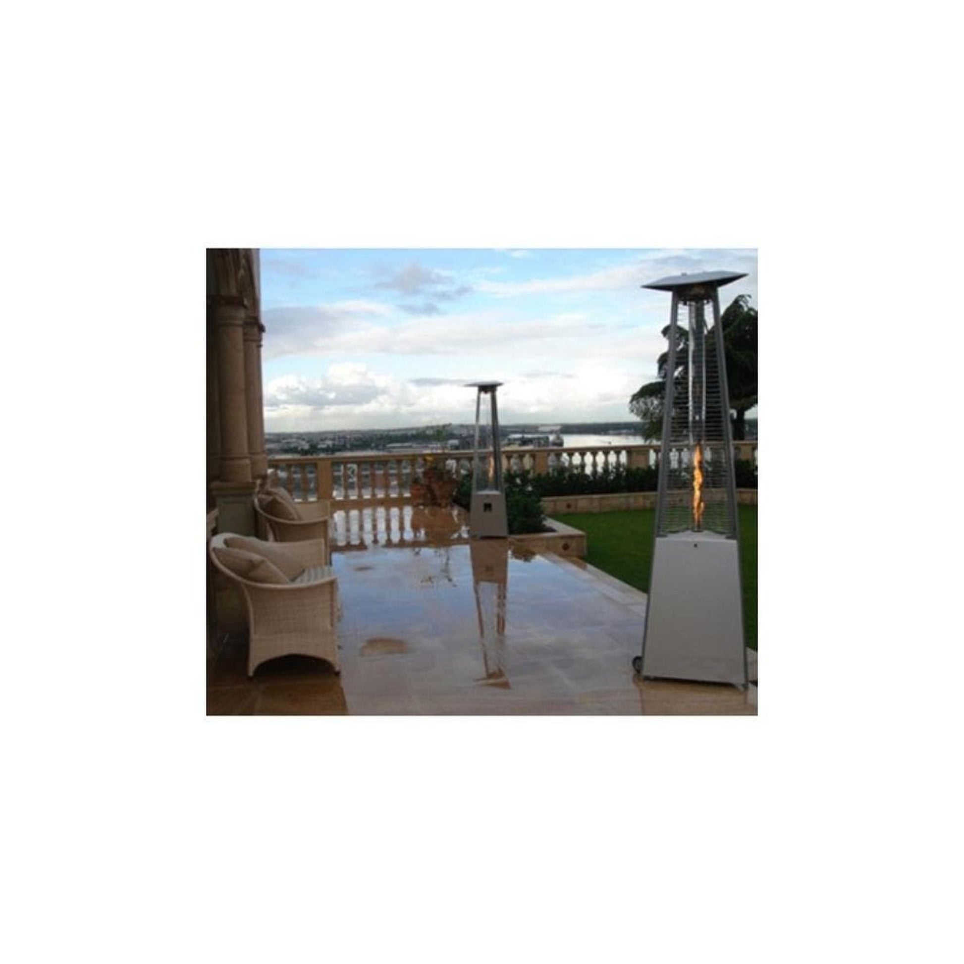 AZ Patio Heaters 94" Stainless Steel Commercial Non-Reflective Glass Tube