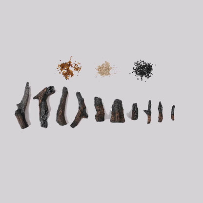 Amantii 10 Piece Oak Log Media Kit