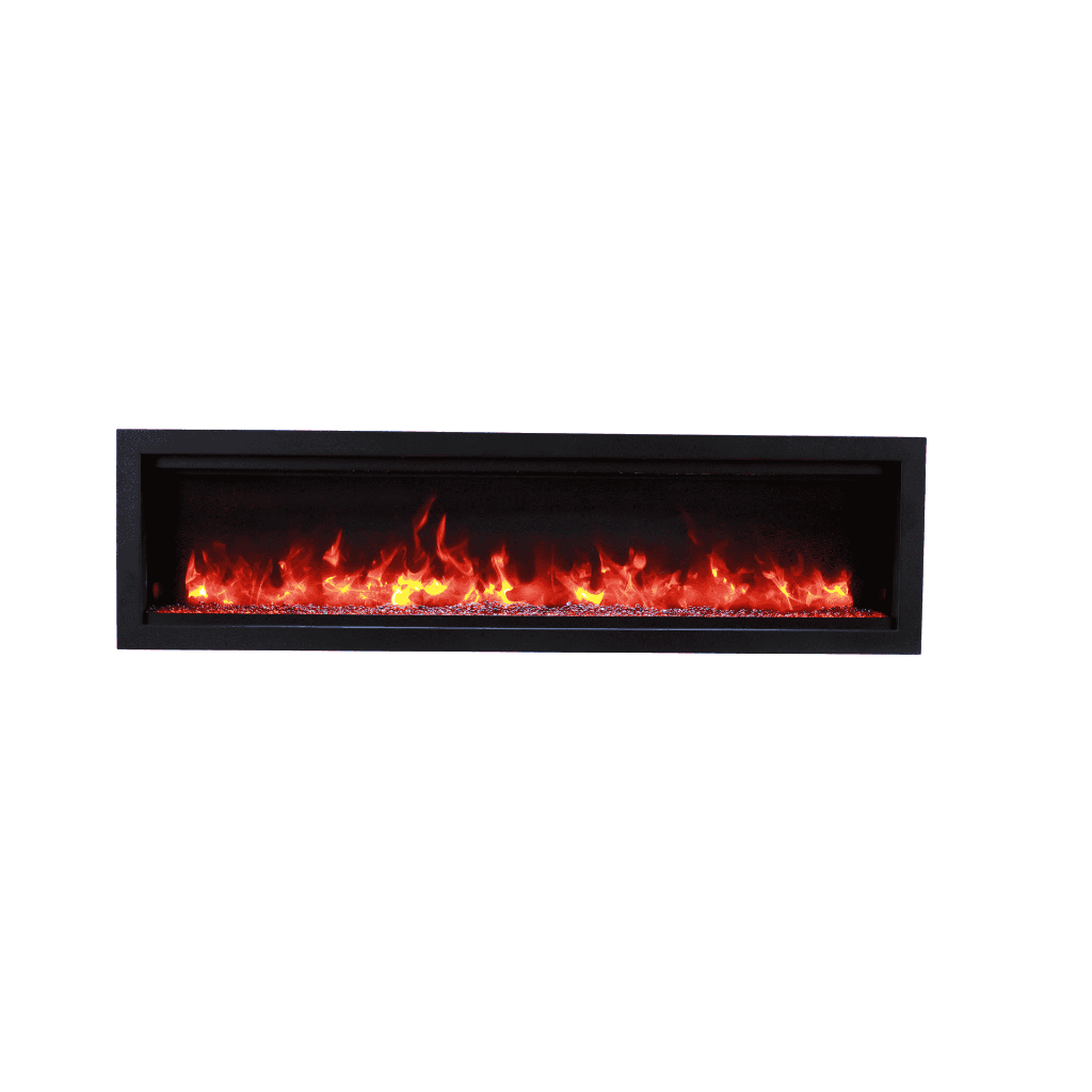 Amantii 100" Symmetry 3.0 Built-in Smart WiFi Electric Fireplace