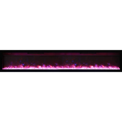 Amantii 100" Symmetry-B Built-in Electric Fireplace