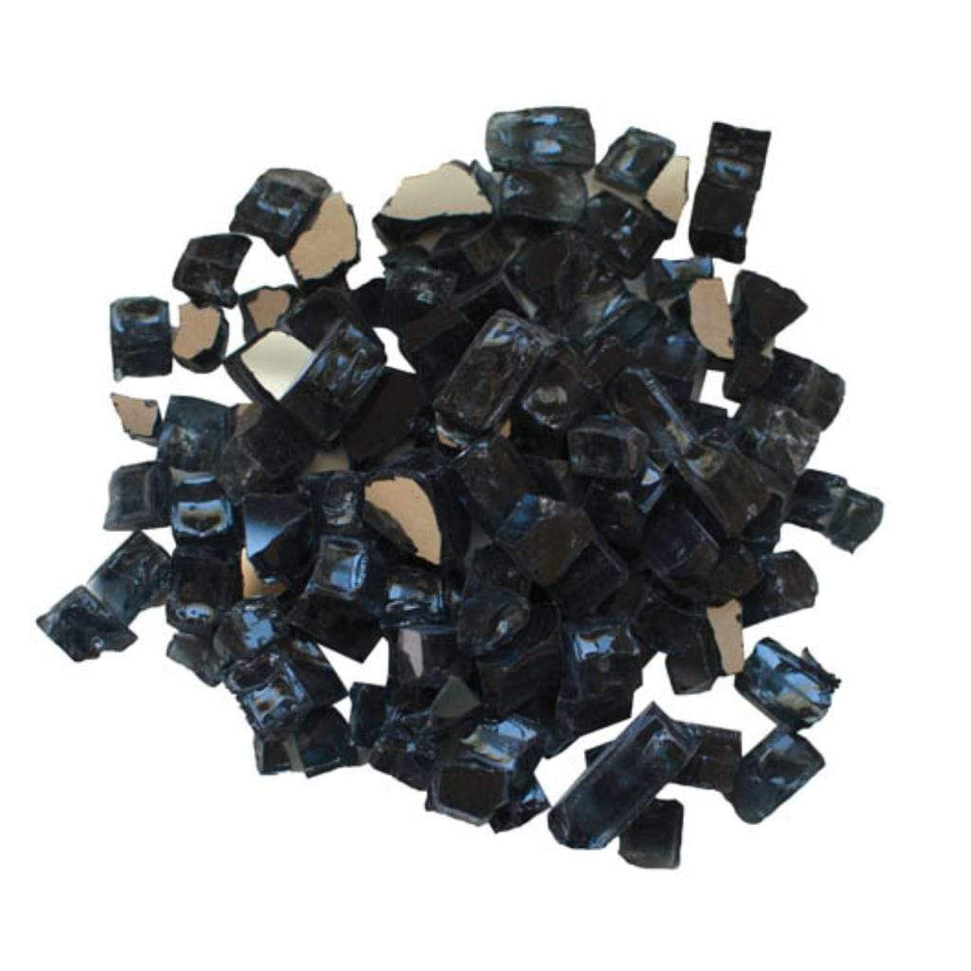 Amantii 1/2" Charcoal Reflective Fireglass - 5lbs