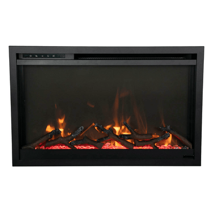 Amantii 30" Traditional Xtraslim Smart Electric Fireplace