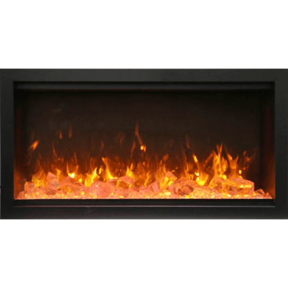 Amantii 34" Symmetry Extra Tall Built-in Smart WiFi Electric Fireplace